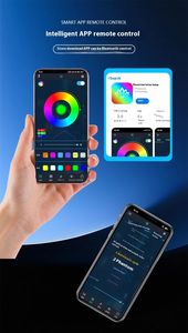 Feux de jour à <span class=keywords><strong>LED</strong></span> en forme de cœur de 2,5 pouces, avec cache noir pour <span class=keywords><strong>projecteur</strong></span> de phare de voiture, DRL, rétrofit DIY, pièces automobiles, RGB multicolore - Product Image 4