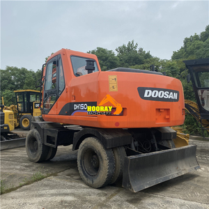 Excavatrice d'occasion Doosan Dh 150 Dh 150w-7 de 15 tonnes en excellent état, excavatrices Doosan Dh55 Dh60 Dh70 Dh75 Dh80 Dh215 Dh220 en stock - Product Image 3