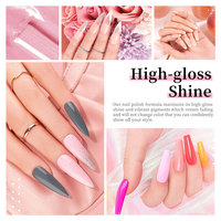 Vernis Gel Super Brillant Qualité Professionnelle Non Toxique 648 Couleurs Haute Brillance Longue Durée Soak Off UV LED Sans 11 Toxines