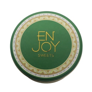 Dexin Tùy Chỉnh Thực Phẩm Tùy Chỉnh In Cookie Hộp Thiếc Sô Cô La Tinplate Cá Nhân Cookie Vòng Có Thể Thực Phẩm Tùy Chỉnh Có Thể Cho Cookie - Product Image 4