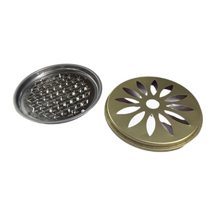 Support pour spirales anti-moustiques en acier inoxydable avec couvercle, portable, coupe-vent, pour usage domestique, design circulaire solide, plateau ignifuge - Product Image 4
