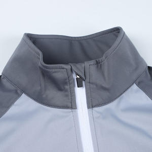 Jersey de golf Unisex de poliéster 100% de alta calidad, sudadera de manga larga con cremallera de cuarto bordada personalizada, cremallera ligera 1/4 - Product Image 6