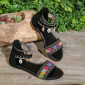 Nouvelles sandales élégantes et respirantes pour femmes, grandes tailles, décontractées, pour les vacances - Product Image 4