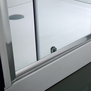 Vevor — boîtier de douche mural, 3 pièces, recouvert de verre trempé, porte coulissante, nouveau, salle de bain - Product Image 5