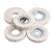 Disque de polissage en coton 180x50x20, disque abrasif en tissu à biais ouvert pour polissage et ponçage, en vente