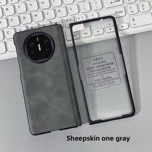 Cho Huawei Mate X5 bảo vệ Bìa Classy da cừu từ trục trung tâm PU điện thoại di động Trường hợp điện thoại Grip cho X3 vỏ di động - Product Image 2