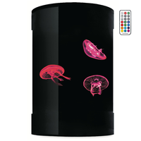 Zylindrisches Modernes Dekoratives Acryl-Quallen-Aquarium für Restaurant und Hotel