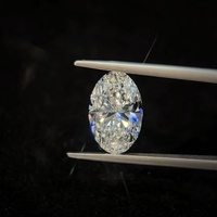 Diamantes Cultivados en Laboratorio con Certificación IGI de 2.5-4 Quilates, Claridad VS1, Color E, Corte Oval Excelente, para Joyería