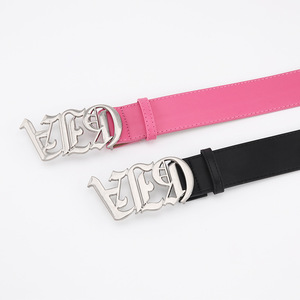 <span class=keywords><strong>Ceinture</strong></span> en cuir PU classique 2025, marques de mode, ceintures Y2K, ceintures en cuir pour hommes et femmes - Product Image 2