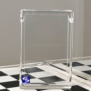 Étui en acrylique transparent SYP pour Pokémon Mew EN151 200 Blastoise Ex Illustration Spéciale Rare <span class=keywords><strong>2023</strong></span> avec couvercle aimanté puissant - Product Image 6