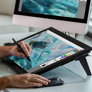 Tableta Gráfica Huion <span class=keywords><strong>Kamvas</strong></span> <span class=keywords><strong>Pro</strong></span> 24 <span class=keywords><strong>4K</strong></span> Ultra HD para Diseño Artístico y Dibujo con Monitor y Lápiz Digital - Product Image 1