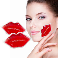 Vente en gros de packs de glace en gel de beauté en forme de lèvre avec paillettes packs chauds et froids pour les allergies et le soulagement de l'enflure