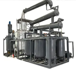 做工精致的机油回收机再生油蒸馏机精炼