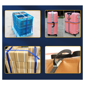 สายรัดหัวเข็มขัด25มม. 4ม. สายรัดโพลีเอสเตอร์แบบไม่มีที่สิ้นสุดสายรัดสำหรับกระเป๋าเดินทางหรือบรรจุสินค้าสีตามสั่ง - Product Image 6