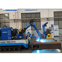 Carros Robóticos de Soldadura Móviles AGV Inteligentes Zhouxiang, Precio del Robot de Soldadura de Vigas de Acero