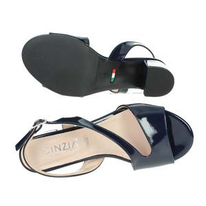 Sandalias de Tacón Cinzia Soft Donna Blu DM23136-V Zapatos de Mujer con Tacón Medio - Product Image 6