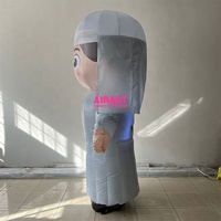 Poupée gonflable pour adultes, Costume de personnage de dessin animé, danseuse d'air pour marche