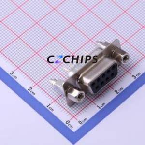 DP-9P D-Sub/VGA Connector Through hole Component (THT) Connector Female 9P Through Hole 2 - Product Image 1