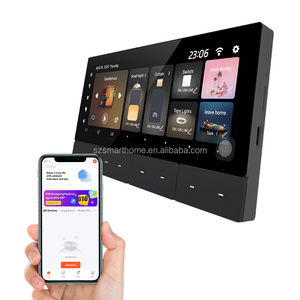 Tuya Zigbee Painel de Controle Inteligente 6.2 Polegadas Tela <span class=keywords><strong>Android</strong></span> 11 Smartlife Touch Screen Amplificador de Música Smart Home Produtos e dispositivos - Product Image 1