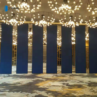 Cloisons mobiles pliables pour salles de réunion, restaurants, salles de banquet, cloisons commerciales, très demandées