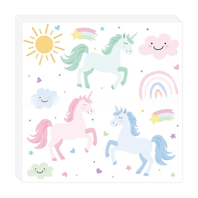 Mouchoirs en papier colorés * 16 unités