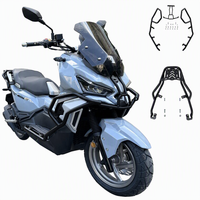 Pare-chocs arrière de protection antichute en acier durable pour SYM XS150T-12 & 150ADV – Accessoires moto