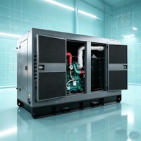 Groupe électrogène à gaz haute efficacité et facile à utiliser de 100 kW, 120 kW, 150 kW, 200 kW, 250 kW pour gaz naturel, biogaz, biomasse et GPL