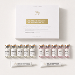 ชุดผลิตภัณฑ์บำรุงผิวหน้าและลำคอ Rebl Healer Luxury Plus Solution Kit ประกอบด้วยแอมพูล 5 มล. และครีม 15 มล. - Product Image 3