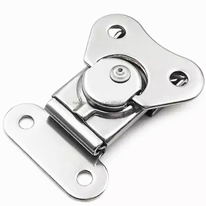 Verrou à bascule sans ressort en acier inoxydable, boîtier de sécurité, montage en surface, verrou à papillon rotatif - Product Image 5