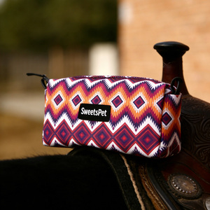 Borsa da sella western compatta, impermeabile, facile da pulire, leggera, portatile, adatta per sella western laterale, equitazione, ranch, attività all'aperto. - Product Image 3