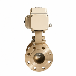 Venta de Liquidación COVNA B2B, Válvula de Bola Motorizada Eléctrica de Acero Inoxidable con Brida, CA 220V - Product Image 3