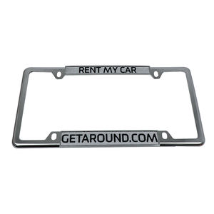 定制标志汽车牌照架镀铬锌压铸 - Product Image 4