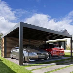 6 x 12 <span class=keywords><strong>m</strong></span> aluminium louvre-overkapping, waterdicht, met LED-verlichting voor auto's - Product Image 1