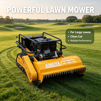 Mesin Pemotong Rumput Crawler Bensin Model Baru 2026, Mesin Torsi Tinggi, RC, untuk Pembangkit Listrik Tenaga Surya