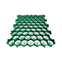 Grille de pavage perméable en plastique HDPE pour la stabilisation du sol des parkings et des aménagements paysagers
