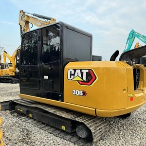 Excavadora Usada de Marca Original Cat 306, Máquina Excavadora Hidráulica Caterpillar, Descuento Atractivo, Lista para Trabajar, en Venta - Product Image 2