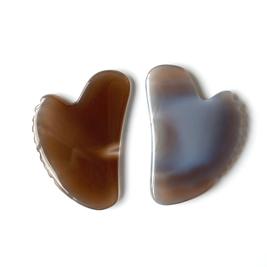 Nouvel arrivage Agate en forme de cœur Gua Sha Outil de <span class=keywords><strong>massage</strong></span> Grattage du visage et thérapie de beauté anti-âge <span class=keywords><strong>Guasha</strong></span> Visage Cou Sculpture - Product Image 5