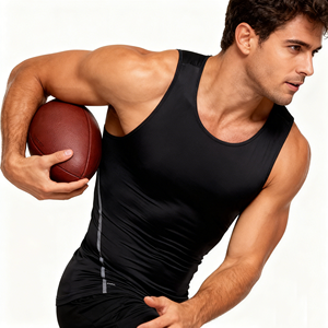 Men Clothing Manufacturer Sportwear Sleeveless <b>Vest</b> <b>Muscle</b> Men Gym Workout Fitness Training Jogging Active Tops - Product Image 3