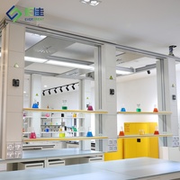 Hareketli dolap ile yüksek rekabetçi okul laboratuvarı mobilya laboratuvarı çalışma masası ekipman laboratuvar masası