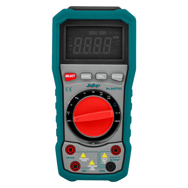 JCTOP 4000 Counts Mini Multimeter Digital Intelligent AC/DC Voltage Meter Ohm NCV Electricity Tools Measuring Instruments