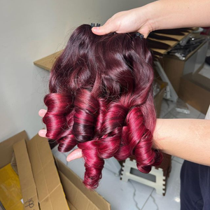 Paquete de cabello virgen Virgen sin procesar, cabello alineado con cutícula, paquete de tejido de cabello humano, vendedor de cabello humano vietnamita sin procesar, venta al por mayor, muestra gratis - Product Image 4