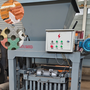 Nhỏ bán thủy lực đất sét lát gạch dây chuyền sản xuất/Trung Quốc nhà sản xuất bùn khối rỗng máy - Product Image 2