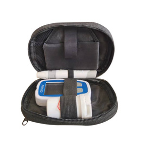 Bolsa para medidor de glucosa en sangre, tela Oxford, 12,5x8,5x3, estuche de almacenamiento médico portátil - Product Image 5