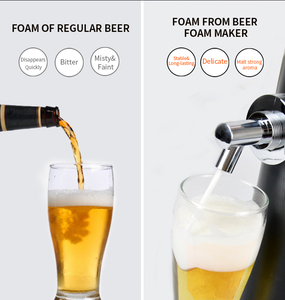 Dernier modèle de distributeur de bière pression pour canettes et bouteilles, machine à mousse à bière ultrasonique, tour à bière, cadeaux pour hommes, fête des pères - Product Image 3