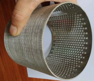 Aisi 316 1 2 3 5 10 20 50 100 200微米目烧结过滤板过滤器离心植物油净化 - Product Image 6