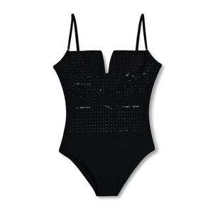 Traje de baño de una pieza con control de abdomen, ropa de playa conservadora, monokini sexy, tallas 38, 40, 42, 44, estampado A, B, C - Product Image 2