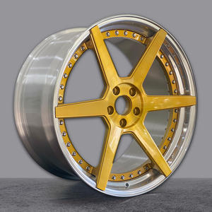 신형 단조 휠 17/18/19/20/21/22 인치 알루미늄 합금 6061-T6 오프로드 5x120 15mm ET 경량 단조 응용 - Product Image 5