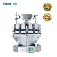 Alimentateur automatique multifonction à 14 têtes pour salades, remplissage et pesage de sachets, haute précision pour pommes de terre et légumes