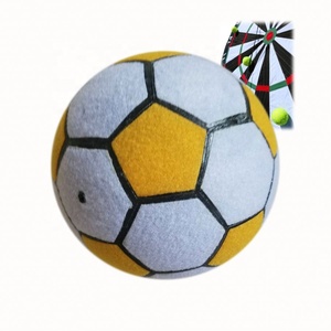 Ballon de football gonflable adhésif de 22 cm de diamètre avec bande auto-agrippante pour jeux sportifs - Product Image 3