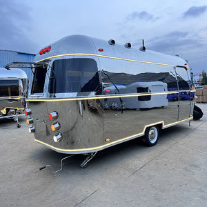 <span class=keywords><strong>Camping</strong></span> en aluminium RV multifonctionnel zone panoramique remorquage brise fraîche RV remorque voiture-restaurant café burger hot dog voiture <span class=keywords><strong>de</strong></span> vente - Product Image 5